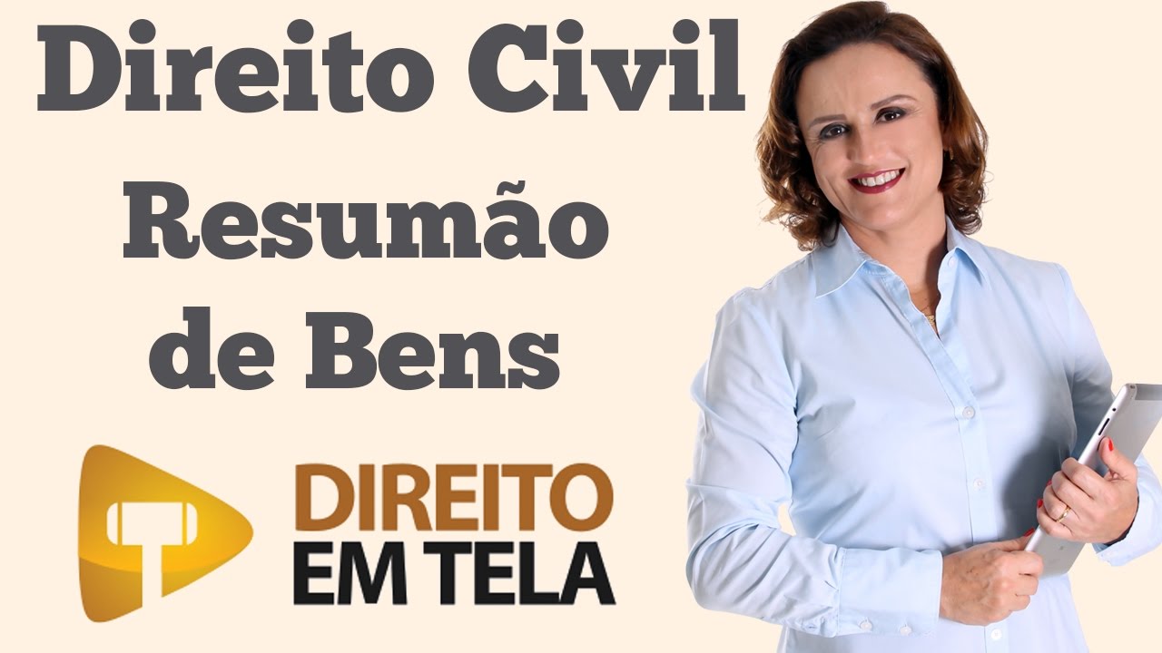 RESUMÃO de Bens - Art. 79 ao 97 do Código Civil