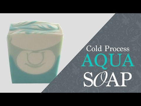 Aqua Soap - No fragrance, Cold Process Soap Making and Cutting