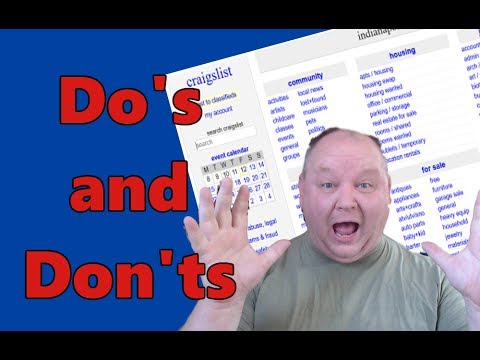 Craigslist Ads Do S And Don Ts Tutorial