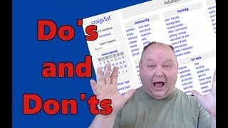 Craigslist Ads Do's and Don'ts Tutorial