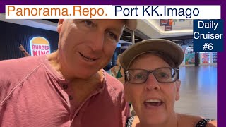 Vlog #6 Shopping & Local Food in KK Port, Borneo, on the Carnival Panorama Repositioning Cruise