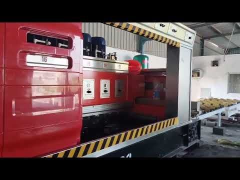 line polish machine installation video