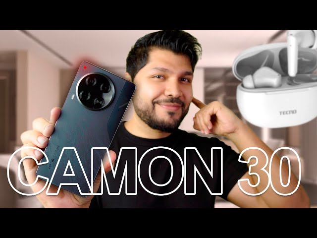 Vídeo relacionado con Shantime Funda Cartera de Cuero Compatible con Tecno Camon 30 Loewe 4G, Tapa de Color con Ranuras, Cierre Magnético Protección Completa(Marrón)