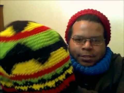 Red Gold Green Rasta Crochet Hat!