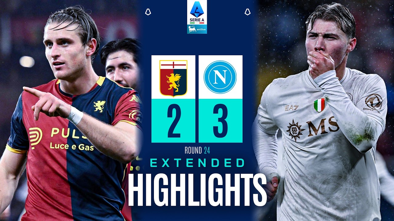 Genoa vs Napoli Highlights