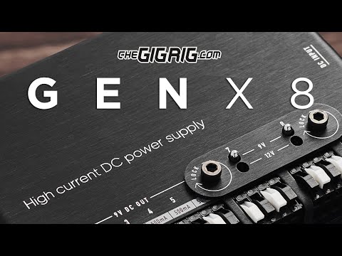Ultimate Power Supply for Modern Compact Pedalboard - TheGigRig GenX8