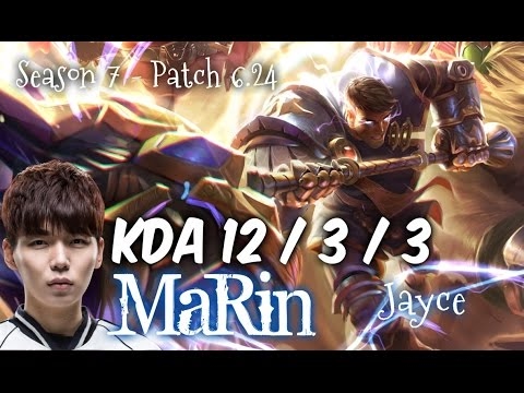MaRin JAYCE vs RUMBLE Top - Patch 6.24 KR Ranked