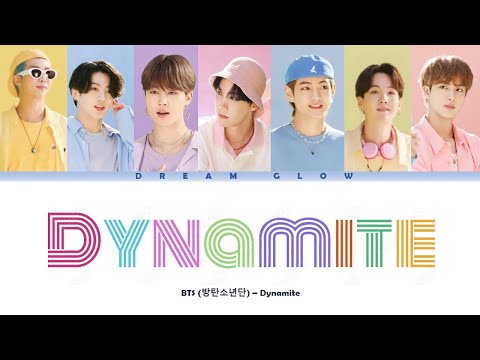 BTS Dynamite Lyrics (Color Coded Lyrics)