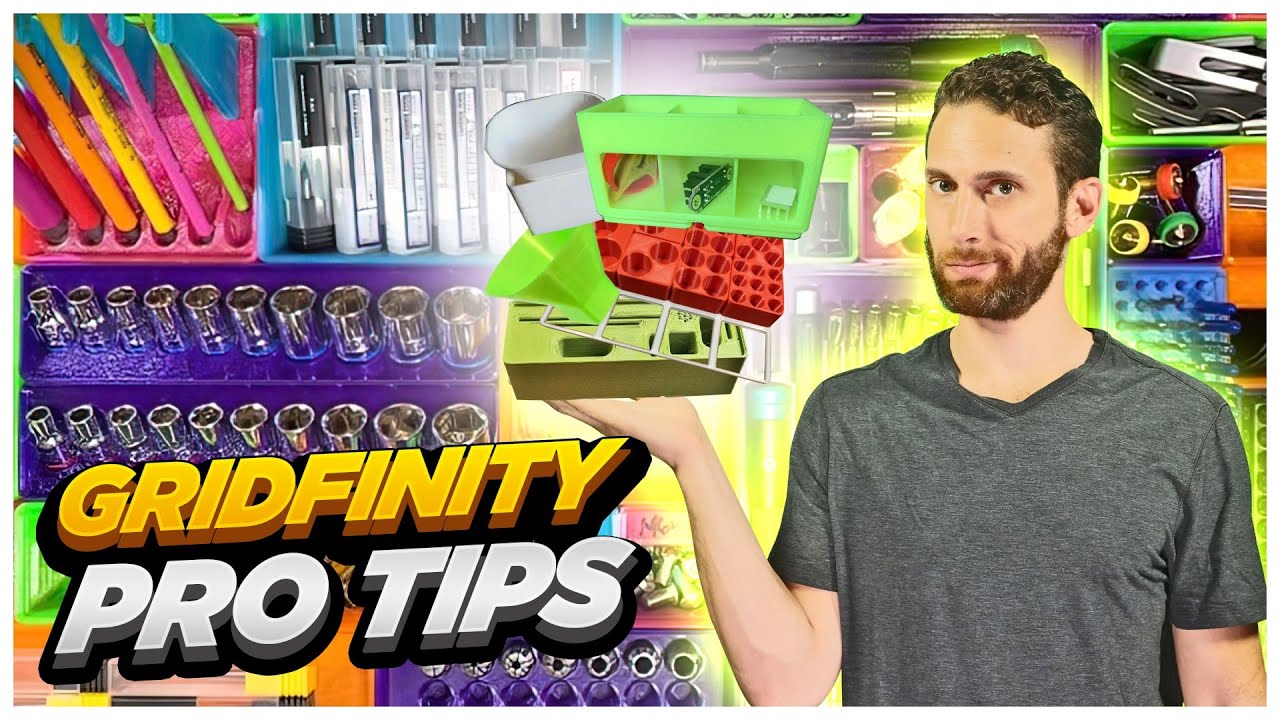 Gridfinity Tips: 3D Printing Your New Workshop Organization System