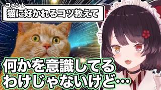 【戌亥とこ切り抜き】猫にモテる方法を教えてくれる戌亥とこ【にじさんじ切り抜き】