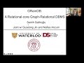 CIDR Presentation Video