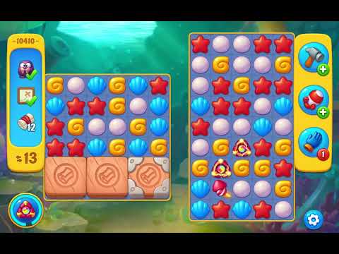 Fishdom Level 10410 - Daily Log #748 | Gemstone Trail 