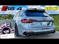 640HP AUDI RS4 Competition 0 100 100 200 INSANE TUNNEL SOUND