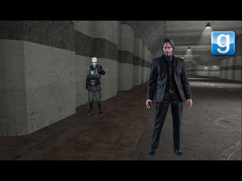 John Wick VS Combine Soldiers GMOD Npc Battles #GMOD