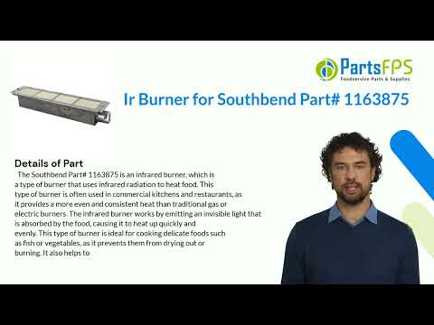 Ir Burner for Southbend Part# 1163875 - PartsFPS