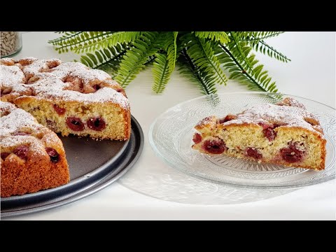 Der beste Kirschkuchen | saftig und schnell zubereitet | Kirsch-Kuchen