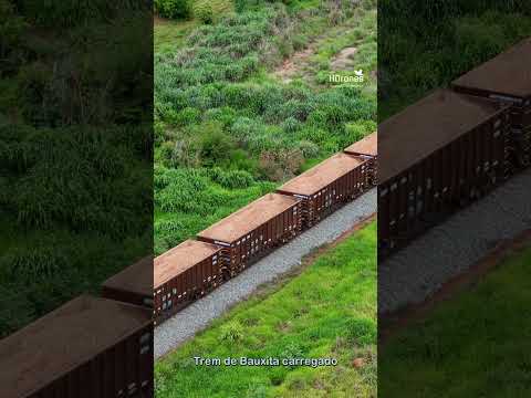 PRIMEIRO TREM DE BAUXITA DE 2026 PASSANDO EM NOVA VENEZA #brasil #goiás #railway #anapolis