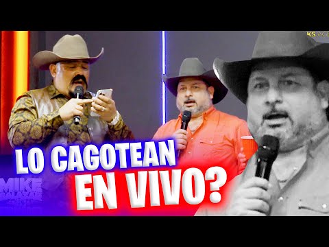 He tells jokes and calls his wife live to scold him in Zona de Desmadre