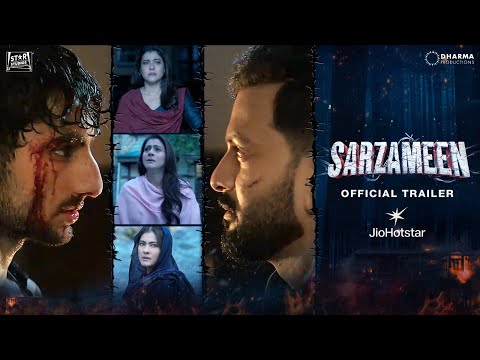 SARZAMEEN - OFFICIAL TRAILER | Prithviraj | Kajol | Ibrahim | July 25 | JioHotstar