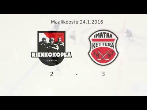 Kiekkokopla -Ketterä 2-3.  24.1.2016