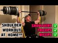 FULL SHOULDER WORKOUT AT HOME