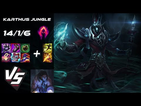 JUNGLE Karthus vs Sylas - EU Challenger Patch 25.23