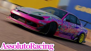 【アソルトレーシング】中村直樹選手のS15でけつ侵入&ドリフト！！！【AssolutoRacing】