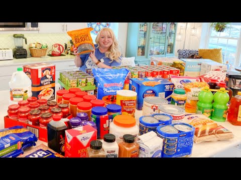 Emergency Prepper Pantry Stockpile on a Budget in 2023!