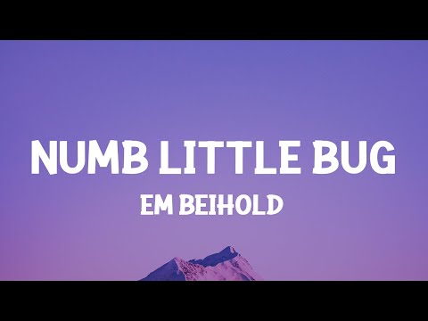 Em Beihold - Numb Little Bug (Lyrics) Do you ever get a little bit tired of life