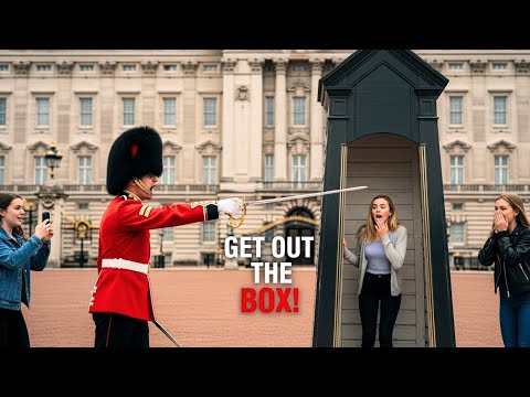 Royal Guard Yells at Tourists Who Step Inside His Box – Shocking Reaction!