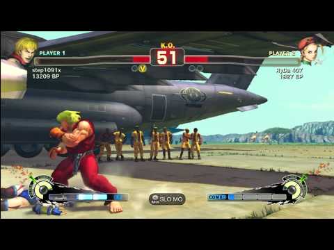 SSF4 - step1091x (Ken) vs. Ryda 407 (Cammy)