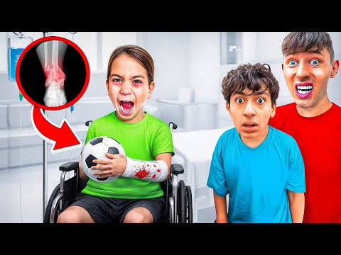 JALAL BROKE A LITTLE BOY'S ARM while playing FOOTBALL! 😱