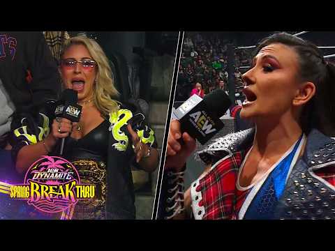Alex Windsor challenges AEW Women's World Champion Thekla | AEW Spring BreakThru, 4/15/26