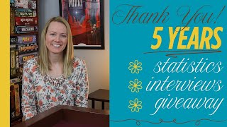 5 YEARS!!! Celebrate Tabletop Tolson (With Special Guests & Giveaway)