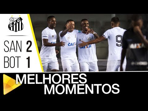 Santos 2 x 1 Botafogo | MELHORES MOMENTOS | Brasileiro de Aspirantes (31/10/17)