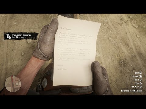 RDR2 WILDLIFE ART EXHIBITION - 1 of 3 //SPOILERS// (XBOX1-X)