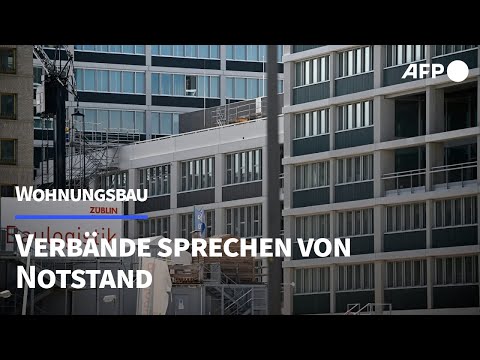 Video Thumbnail: Wohnungsbau-Tag: Verbände klagen über "dramatische Lage" | AFP