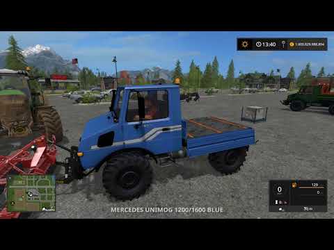 LS17 / Modvorstellung 104 /  MB Unimog 1200/1600