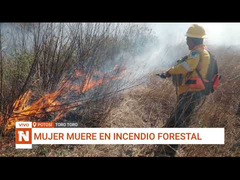 MUJER FALLECE EN INCENDIO EN TORO TORO, POTOSÍ