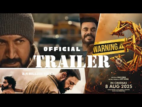 Warning-3 (official trailer) | Punjabi movie |Gippy_Grewal pamma | Prince Kj |Jasmin| 8 AUG 2025