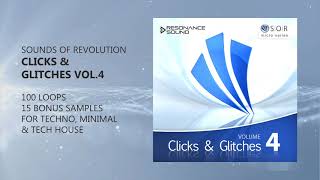 Video thumbnail for SOR Clicks & Glitches Vol.4 | Loops for Minimal Tech & House by ResonanceSoundCom