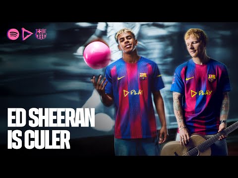 TIME TO PLAY. BARÇA x SPOTIFY x ED SHEERAN ▶ | FC Barcelona 🔵🔴