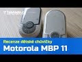 Dětské chůvičky Motorola MBP11 stříbrná/bílá