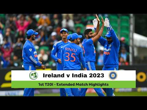 2-Run Win | Ireland vs India | 1st T20I, 2023 | Extended Match Highlights