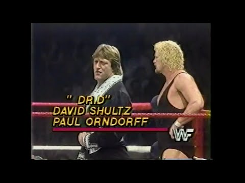 Paul Orndorff & David Schultz vs Tonga Kid & Jose Luis Rivera   All Star Wrestling March 25th, 1984