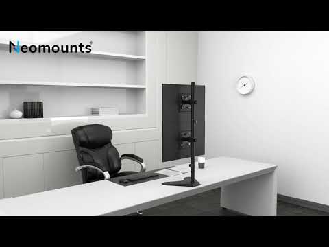 Neomounts FPMA-D550DDVBLACK Dual Monitor Tischständer video preview
