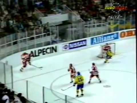 ЧМ 1991 по хоккею, Финляндия, СССР - Швеция, финал