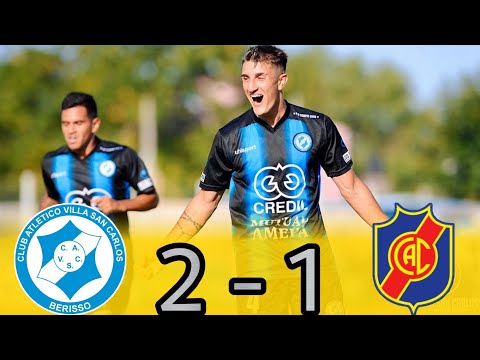 Primera B : VILLA SAN CARLOS 2 - 1 COLEGIALES | (Los Goles)