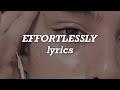 Madison Beer - Effortlessly (Lyrics)