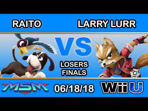 MSM 151 - Raito (Duck Hunt) Vs. MSF | Larry Lurr (Fox) Losers Finals - Smash 4